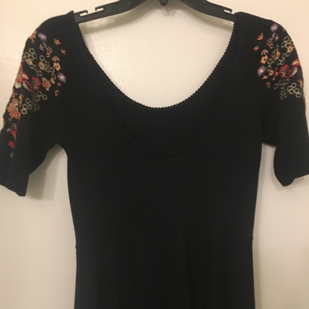 Free people dress with sleeve detail